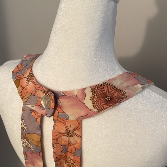 Handmade vintage OOPS California full lenth vintage sundress 24-139 - Picture 8 of 14